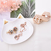 Cute Cat Head Ceramic Jewelry Plate PW-WG37703-01-3