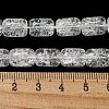 Transparent Crackle Glass Beads Strands X-GLAA-NH0001-04K-4