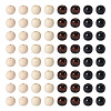 Craftdady Natural Wood Beads WOOD-CD0001-02-15