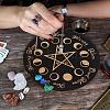 CREATCABIN DIY Star Pattern Pendulum Board Dowsing Divination Making Kit DIY-CN0002-36-7