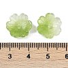 Transparent Spray Paint Glass Beads X1-GLAA-H035-04E-3