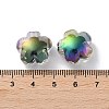 UV Plating Rainbow Iridescent Acrylic Beads X-OACR-H112-20C-3