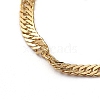 304 Stainless Steel Singapore Chain Necklaces NJEW-JN02662-02-2