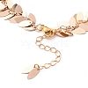 Brass Charm Anklets Sets AJEW-AN00346-4