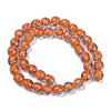 Handmade Lamword Beads Strands LAMP-P069-01A-03-4