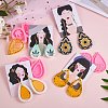 DIY Dangle Earring Making Kits DIY-SZ0006-64-5