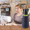 6Rolls 6 Colors Polyester Machine Embroidery Threads SENE-DC0001-02-4