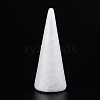 Cone Modelling Polystyrene Foam DIY Decoration Crafts DJEW-M005-10-1