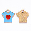 Alloy Enamel Pendants ENAM-S121-088B-1