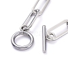 304 Stainless Steel Chain Necklaces X-NJEW-JN02772-02-3