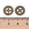 Tibetan Style Alloy Steampunk Pendants TIBEP-5458-AB-LF-3