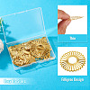 38Pcs 19 Styles Iron Pendants IFIN-TA00001-78-5