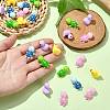 25Pcs 5 Styles Mini Tortoise & Duck Resin Display Decorations RESI-YW0001-61-5