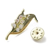 Flower Series Zinc Alloy Enamel Pin JEWB-D069-03C-3