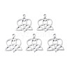 Non-Tarnish 201 Stainless Steel Pendants STAS-T063-169P-1