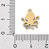 Ion Plating(IP) 201 Stainless Steel Charms STAS-A101-01B-05G-3