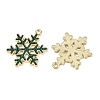 Christmas Alloy Enamel Pendants ENAM-G234-01F-3