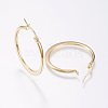 304 Stainless Steel Hoop Earrings X-EJEW-F105-20G-2