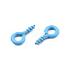 Spray Painted Iron Screw Eye Pin Peg Bails IFIN-N010-002A-04-1