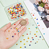 GOMAKERER 360Pcs 12 Colors Handmade Millefiori Glass Beads LAMP-GO0001-12-3