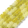 Natural Lemon Jade Beads Strands G-G085-B58-02-2