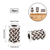 Zinc Alloy Beads PALLOY-FH0001-10P-2