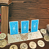 Natural Wood Card Stand for Tarot DJEW-WH0034-02H-4