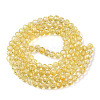 Transparent Glass Beads Strands GLAA-T023-8mm-A17-2