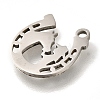 201 Stainless Steel Pendants STAS-R136-20P-2