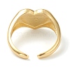 Brass Enamel Cuff Rings RJEW-O043-10G-4