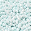Opaque Colours Luster Glass Seed Beads SEED-B001-01A-02-3