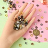 300PCS 6Colors Iron Bead Caps IFIN-YW0003-07-5