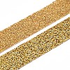 Glitter Resin Hotfix Rhinestone(Hot Melt Adhesive On The Back) OCOR-TA0002-03-01-40mm-1