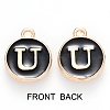 Golden Plated Alloy Charms ENAM-SZ0001-25B-U-3