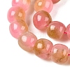 Dyed Natural White Jade Beads Strands G-T138-D10-3