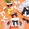   60Pcs 2 Colors Polyester Bowknot Display Decoration AJEW-PH0004-43-9