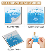 CRASPIRE 80Pcs 8 Style Custom Lip Balm DIY Label Sticker DIY-CP0007-95I-3