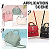 2Pcs 2 Colors Alloy Bag Handle FIND-WR0002-51-4