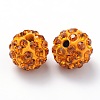 Pave Disco Ball Beads RB-S604-1-2