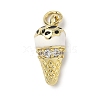 Brass Micro Pave Cubic Zirconia Pendants LS-KK-H255-03G-03-1