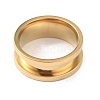 201 Stainless Steel Grooved Finger Ring RJEW-WH0004-32A-G-2