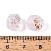Handmade Foil Glass Beads FOIL-N029-10F-4