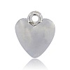 CCB Plastic Heart Pendants CCB-J027-64P-1