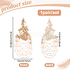 1Pair Rhinestone Sewing Ornaments DIY-NB0014-65A-2