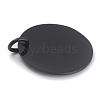 304 Stainless Steel Pendants STAS-O126-01A-EB-2