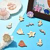50 Pcs Unfinished Blank Wooden Slices for Painting Arts WOOD-CJC0011-17B-6