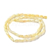 Ombre Effect Dyed Glass Beads Strands GLAA-I059-01D-2