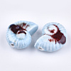 Handmade Porcelain Beads X-PORC-S498-32D-2