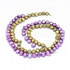 Dyed Natural Cultured Freshwater Pearl Beads Strands PEAR-L021-03-01-2