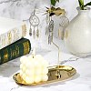 201 Stainless Steel Rotating Merry-Go-Round Tealight Candle Holder DJEW-CJC0002-01-6